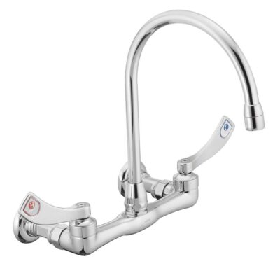 Moen Chrome two-handle utility faucet