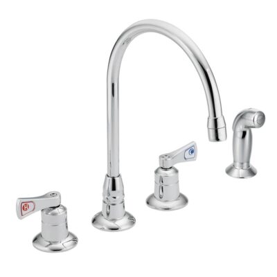 Moen Chrome two-handle kitchen faucet