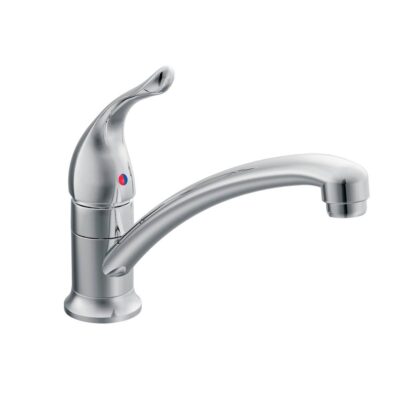 Moen Chateau One-Handle Low Arc Kitchen Faucet, Chrome