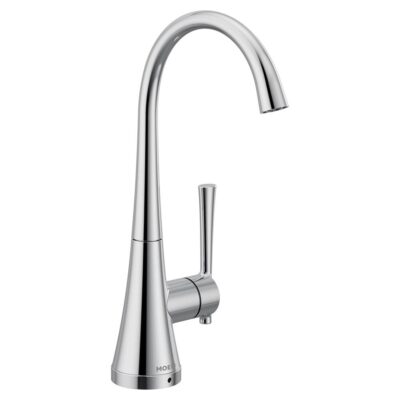 Moen Sip Modern One-Handle High Arc Beverage Faucet in Chrome