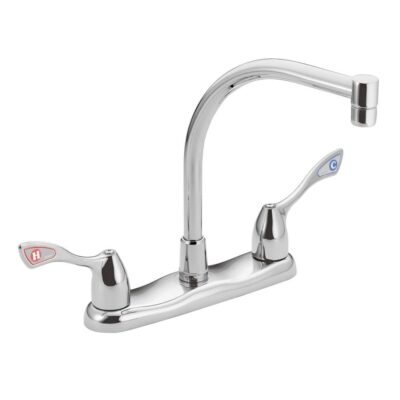Moen Chrome two-handle kitchen faucet