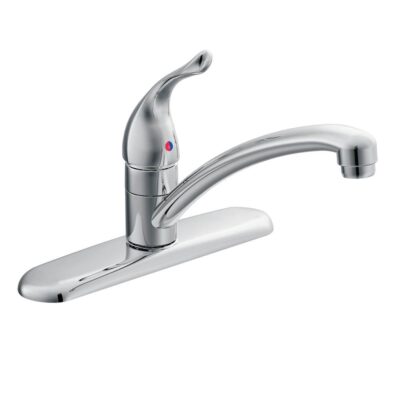 Moen Chateau Single-Handle Standard Kitchen Faucet in Chrome