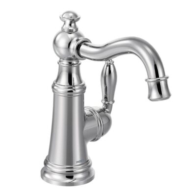 Moen Weymouth One-Handle High Arc Bar Faucet, Chrome