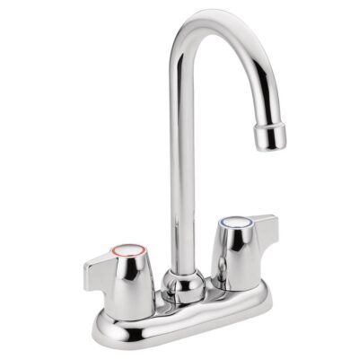 Moen Chateau Two-Handle High Arc Bar Faucet, Chrome