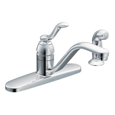 Moen Chrome One-Handle Kitchen Faucet