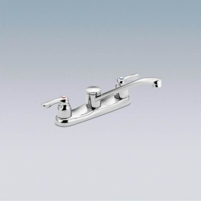 Moen Chrome two-handle kitchen faucet