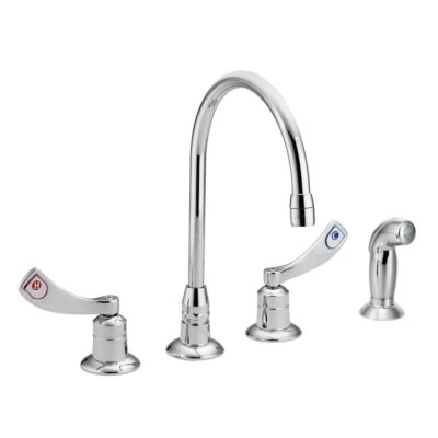 Moen Chrome two-handle kitchen faucet