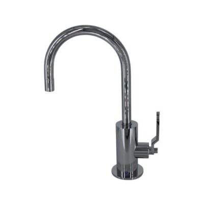 Mountain Plumbing Point-of-Use Drinking Faucet with Contemporary Round Body and Industrial Lever Handle