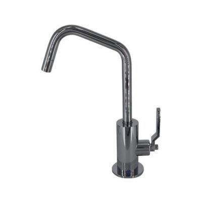 Mountain Plumbing Point-of-Use Drinking Faucet with Contemporary Round Body & Industrial Lever Handle (120° Spout)