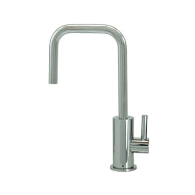 Mountain Plumbing Point-of-Use Drinking Faucet with Contemporary Round Body and Handle (90 degree Spout)