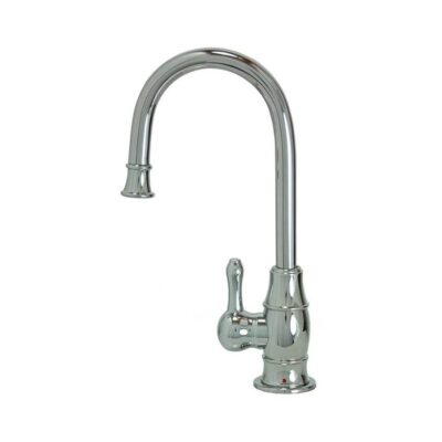 Mountain Plumbing Hot Water Faucet with Traditional Curved Body and Curved Handle