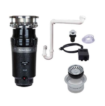 Mountain Plumbing Single Bowl Deluxe Kitchen Sink Package - Extended Flange