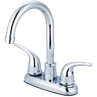 Olympia BAR-4'' TWO LVR HDL GOOSENECK SPT-CP