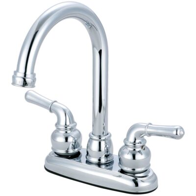 Olympia BAR-4'' TWO LVR HDL GOOSENECK SPT-CP