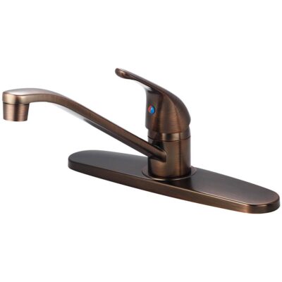 Olympia KITCHEN-8'' SINGLE METAL LVR HDL SWIVL SPT-ORB