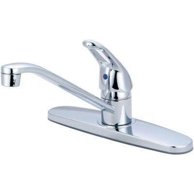 Olympia KITCHEN-8'' SINGLE METAL LOOP HDL SWIVL SPT-CP