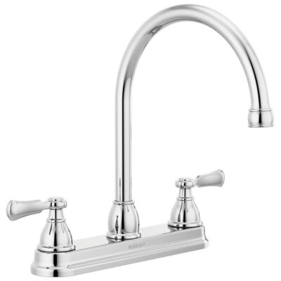 Peerless Elmhurst® Two-Handle Kitchen Faucet with Twist Aerator