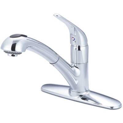 Pioneer Kit-Legacy 1 Or 3 Hole Single Lvr Hdl W/Pull-Out Spray Head 3/8'' Flex-Cp