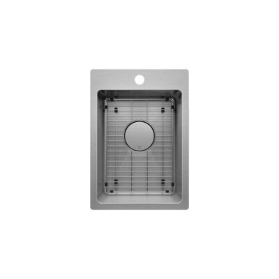 Prochef by Julien PROINOX H60 bar sink topmount, single 12X16X8 with grid
