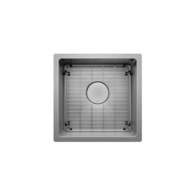 Prochef by Julien PROINOX H60 bar sink undermount, single 15X15X8 with grid