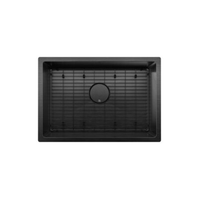 Prochef by Julien PROINOX H60 sink undermount, single 24X16X9 PVD black with grid