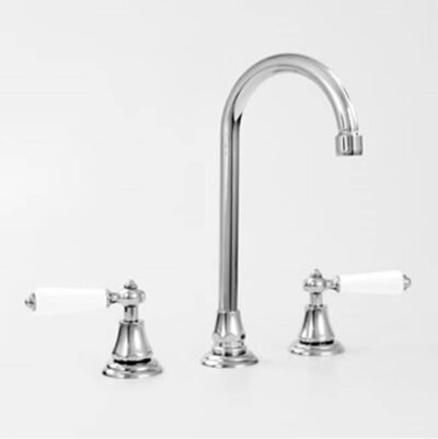 SIGMA Widespread Bar Faucet ORLEANS ANTIQUE BRASS .82