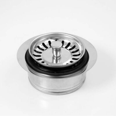SIGMA Standard waste disposer trim with disposer stopper/strainer unit ANTIQUE BRASS .82