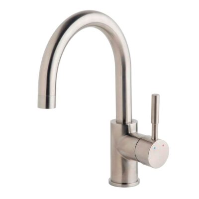 Symmons Dia Single-Handle Single Hole Bar Faucet in Satin Nickel (2.2 GPM)