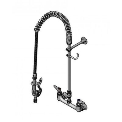 T&S Brass Filler Unit, EasyInstall, 8'' Wall Mount, Ceramas, Lever Handles, VB, B-0107-A, 6'' Bracket