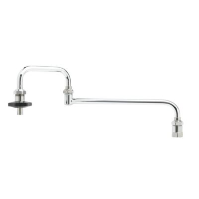 T&S Brass 18'' Double-Joint Nozzle Assembly, 1/2'' NPT Inlet, Insulated On-Off Control