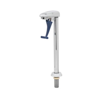 T&S Brass Glass Filler, 10'' Deck Mount Pedestal, 1/2'' NPT Male Shank