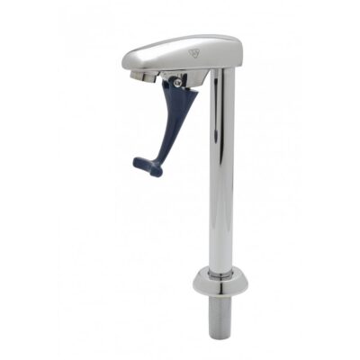 T&S Brass Glass Filler, 8'' Deck Mount Pedestal, 1/2'' NPT Male Shank